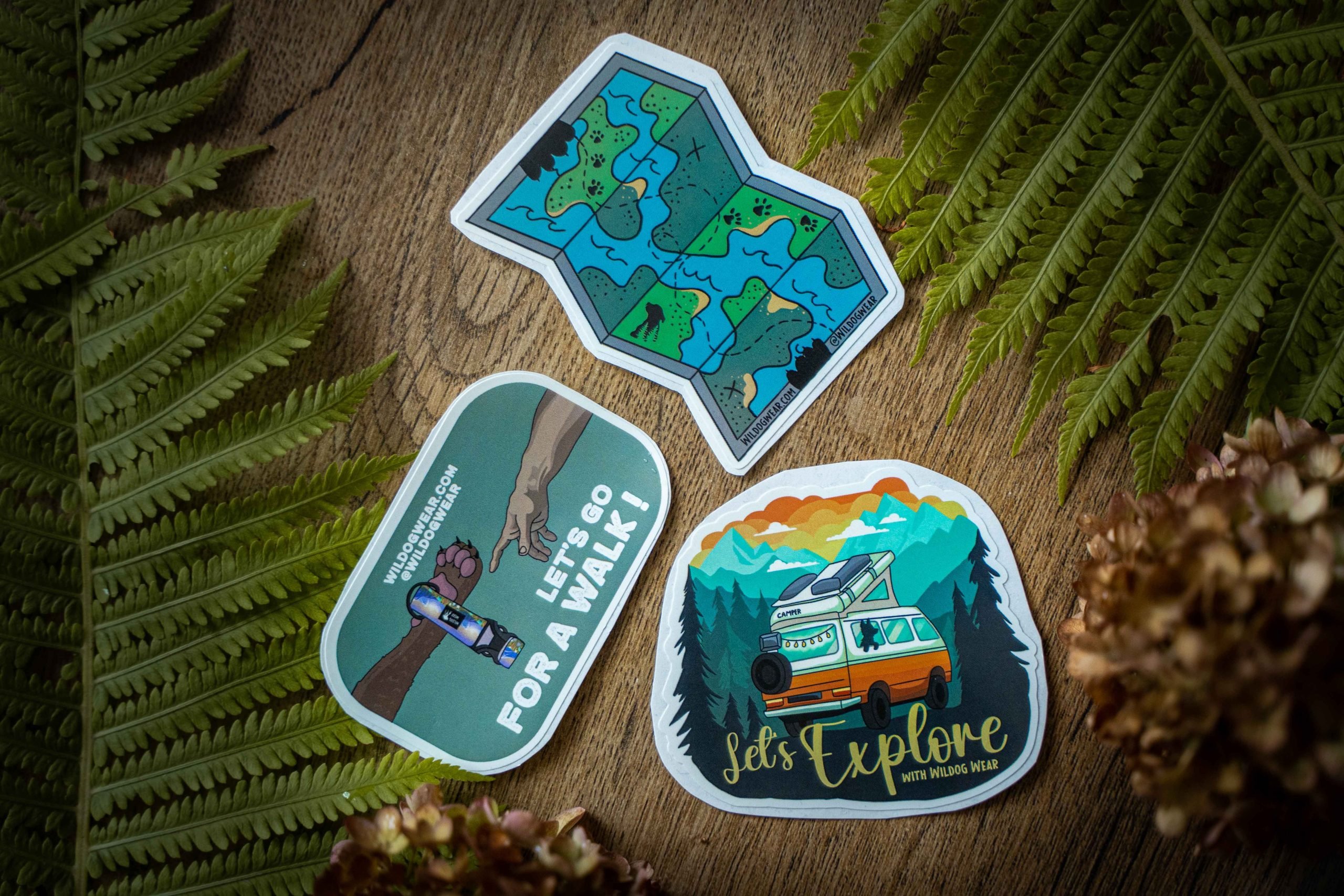 Sticker Wildog Wear pack – Obrázok 2